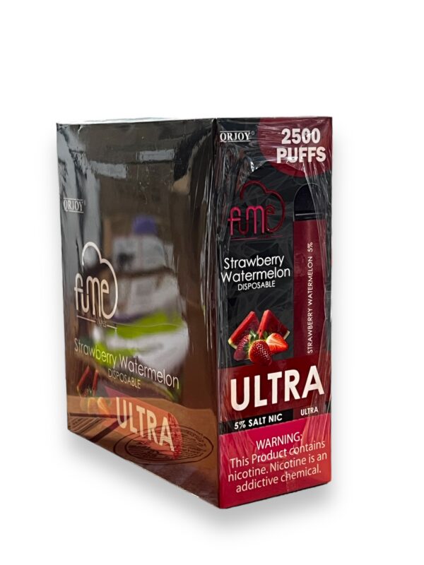 FUME ULTRA STRAWBERRY WATERMELON 2500 PUFFS 10CT - Ace Distributors