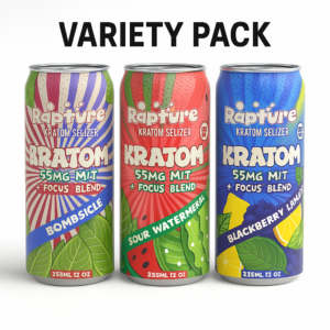 RAPTURE KRATOM SELTZER 55MG 12CT -VARIETY