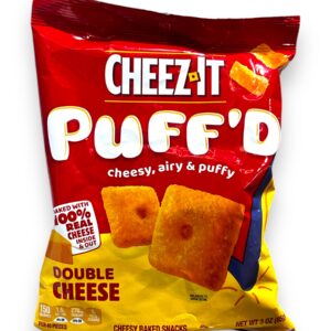 PEG CHEEZ-IT PUFF DOUBLE CHEESE 3OZ