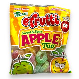 PEG EFRUTTI BAG SWEET & SOUR APPLE TRIO 3.5OZ