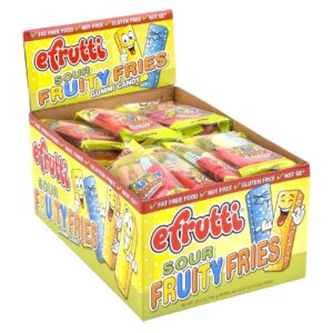 CM. EFRUTTI SOUR FRUITY FRIES GUMMI 48CT