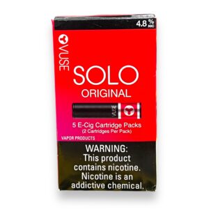 VUSE SOLO ORIGINAL CATRIDGES 2/5CT