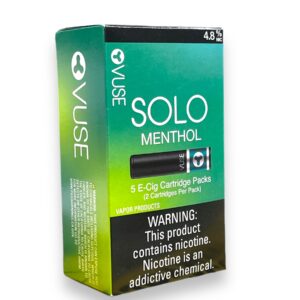 VUSE SOLO MENTHOL CARTRIDGES 2/5CT