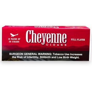 CHEYENNE FULL FLAVOR CIGAR RED BOX