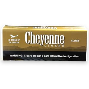 CHEYENNE LIGHT CLASSIC CIGAR GOLD BOX