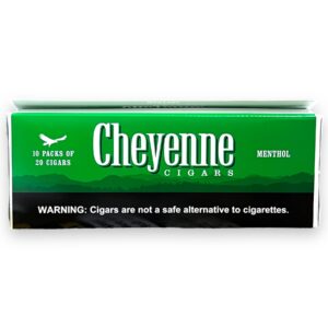 CHEYENNE MENTHOL CIGAR GREEN BOX
