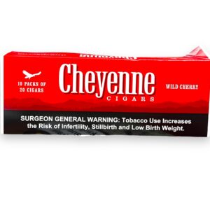 CHEYENNE WILD CHERRY CIGAR REDISH BOX
