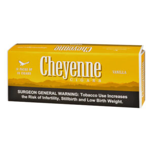 CHEYENNE VANILLA CIGAR BOX