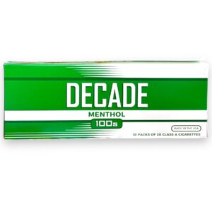 DECADE 100 MENTHOL