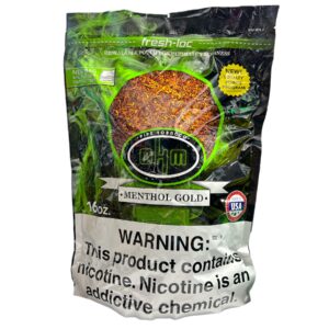 OHM 16OZ MENTHOL GOLD PIPE TOB EACH