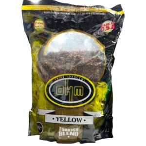 OHM 16OZ YELLOW TURKISH PIPE TOB EACH