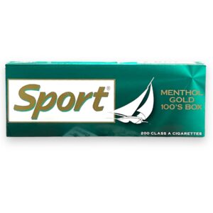SPORT 100 MENTHOL GOLD BOX