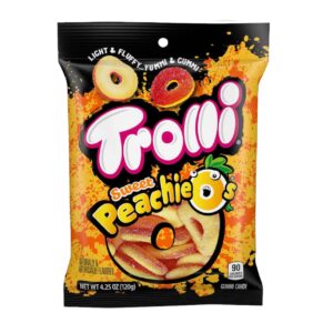 PEG TROLLI 4.5OZ PEACHIEO'S