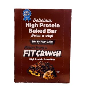 FIT CRUNCH PROTEIN BAR CHOCOLATE CHIP 12CT