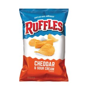 F/L LSS 1.5OZ RUFFLES CHIPS - CHEDDAR & SOUR CREAM