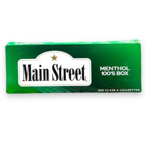 MAINSTREET 100 MENTHOL BOX