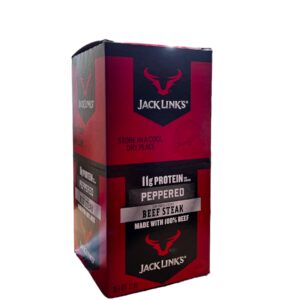 JACK LINK'S 1.0Z 12CT BEEF STEAK PEPPERED