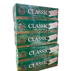 CLASSIC TUBE KING MENTHOL 5/200PK