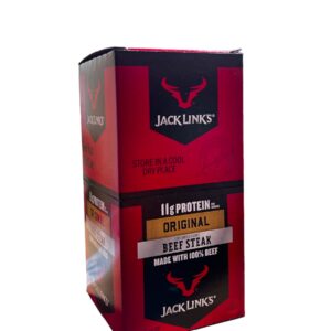 JACK LINK'S 1.0Z 12CT BEEF STEAK ORIGINAL