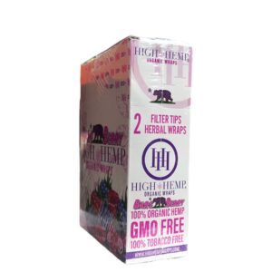 HIGH HEMP BARE BERRY 2/25CT