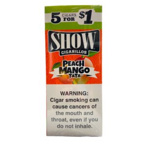 SHOW 5/$1.00 PEACH MANGO TATA 15CT