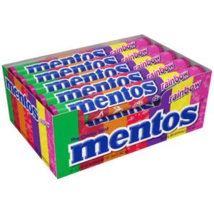 MENTOS ROLL RAINBOW 15CT