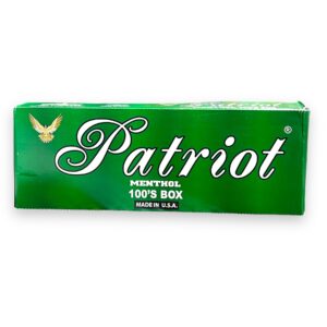 PATRIOT 100 MENTHOL BOX