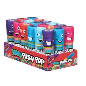 TOY PUSH POP JUMBO CANDY 18CT