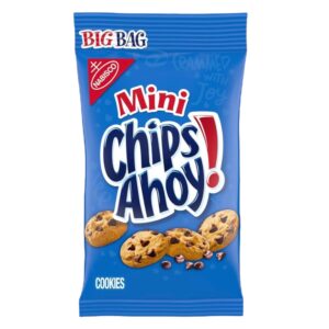 NAB MINI CHIPS AHOY BAG PEG 3.75OZ
