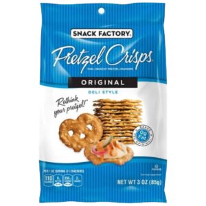PRETZEL CRISPS ORIGINAL 3OZ EACH