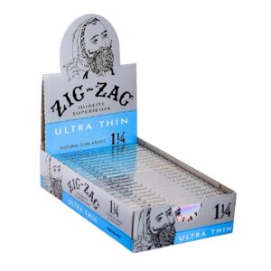 ZIG ZAG ULTRA THIN PAPER 1 1/4 SIZE 24CT