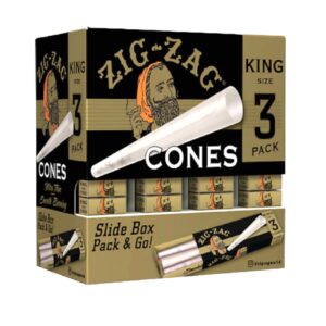 ZIG ZAG CONE ULTRA THIN GRAVITY KING SIZE 3/36CT