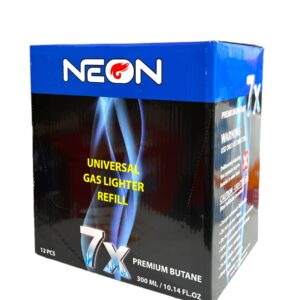 NEON BUTANE 7X 300ML 12CT