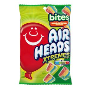 PEG AIRHEADS XTREMES BITES RAINBOW BERRY 6OZ