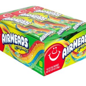 AIRHEADS XTREMES RAINBOW BERRY BELTS 18CT