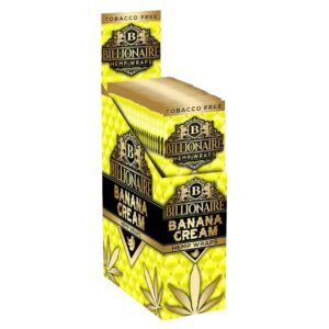 BILLIONAIRE HEMP WRAP BANANA CREAM 2/25CT
