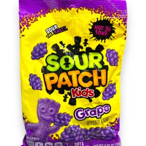 PEG SOUR PATCH KIDS GRAPE 8OZ