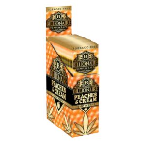 BILLIONAIRE HEMP WRAP PEACHES & CREAM 2/25CT