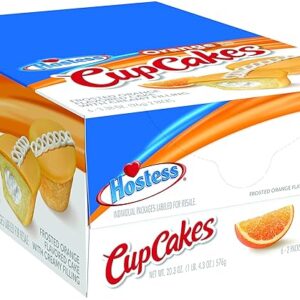 HOSTESS CUP CAKE ORANGE 6CT