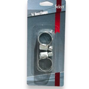 SELECT HOSE CLAMP 5/8" 2CT
