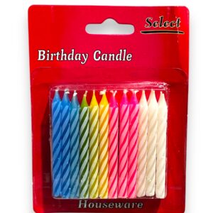 SELECT BIRTHDAY CANDLE BLISTER EACH