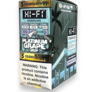 HI-FI 5/.99 98 PLATINUM GRAPE DRIP 15CT