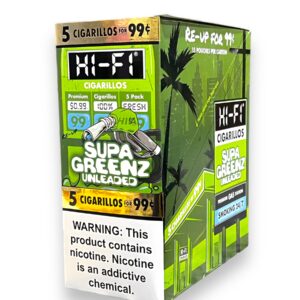 HI-FI 5/.99 98 SUPA GREENZ UNLEADED 15CT