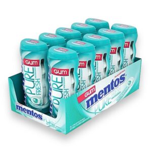 MENTOS PURE 15PCS BOTTLE WINTERGREEN 10CT