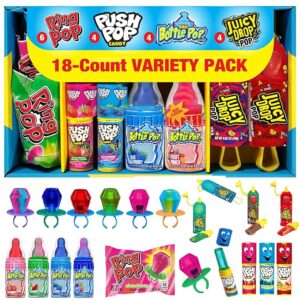 PUSH / RING / JUICY POP VARIETY PACK 18CT