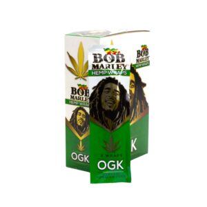 BOB MARLEY  HEMP WRAPS 2PK/ 25CT BOX OGK