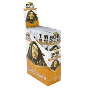BOB MARLEY  HEMP WRAPS 2PK/ 25CT BOX MANGO PEACH