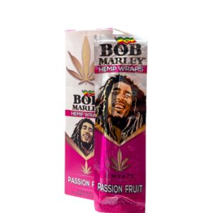 BOB MARLEY  HEMP WRAPS 2PK/ 25CT BOX PASSION FRUIT