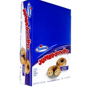 HOSTESS DONETTES JUMBO BLUEBERRY GLAZED 6CT