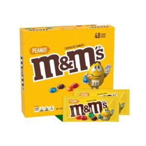 M&M's PEANUT REGULAR 1.74OZ 48CT